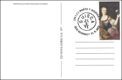 150 LET POŠTE V KOJSKEM